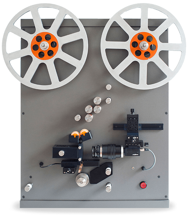 image of a film scanning machine
