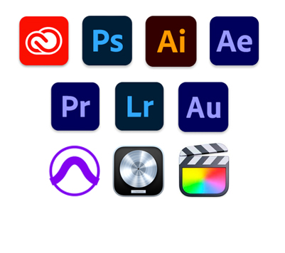 Adobe Creative Cloud Icons